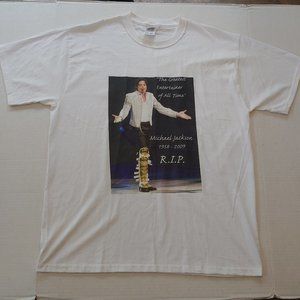 Michael Jackson memorial graphic t-shirt